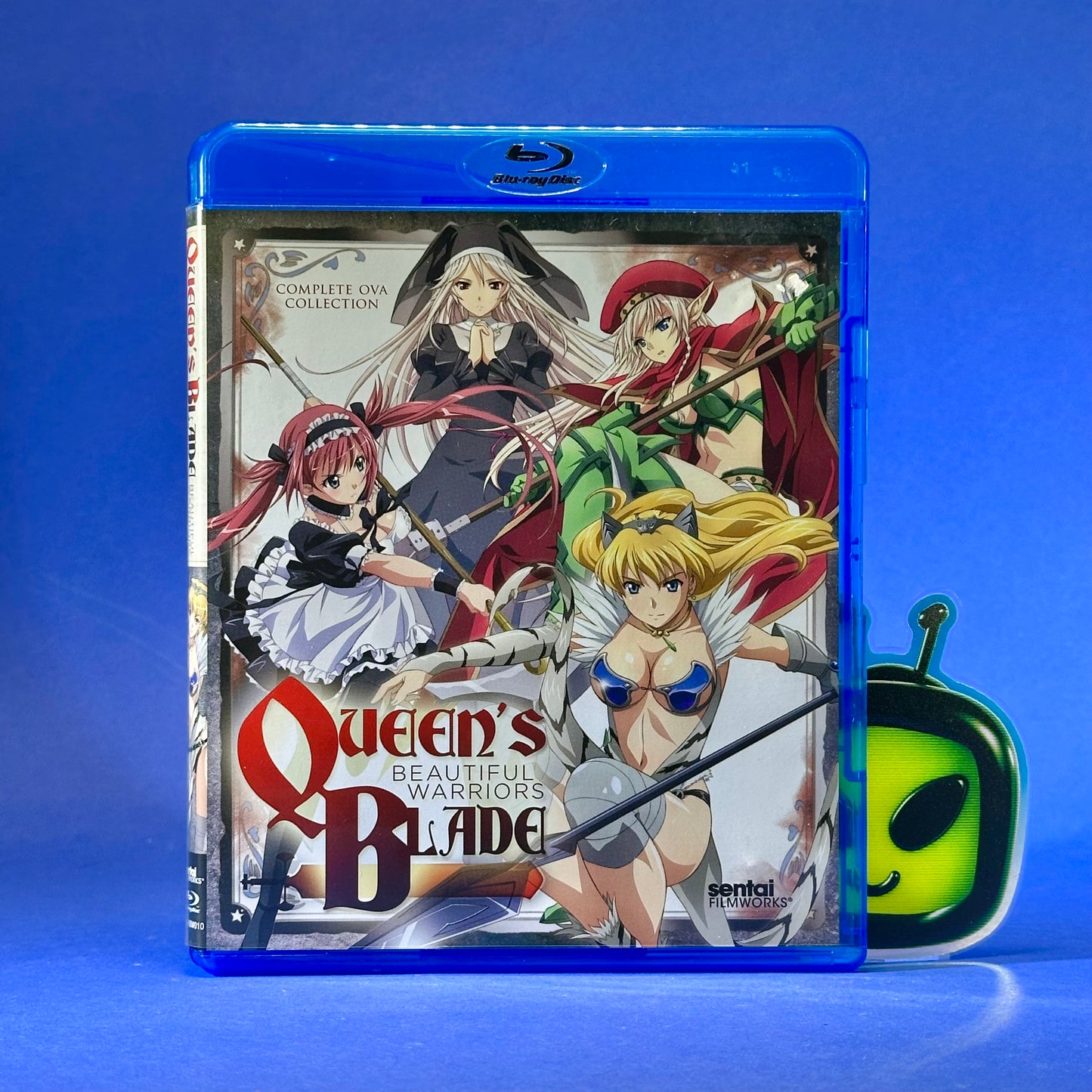 Queen's Blade Beautiful Warriors Complete OVA Collection Blu-ray
