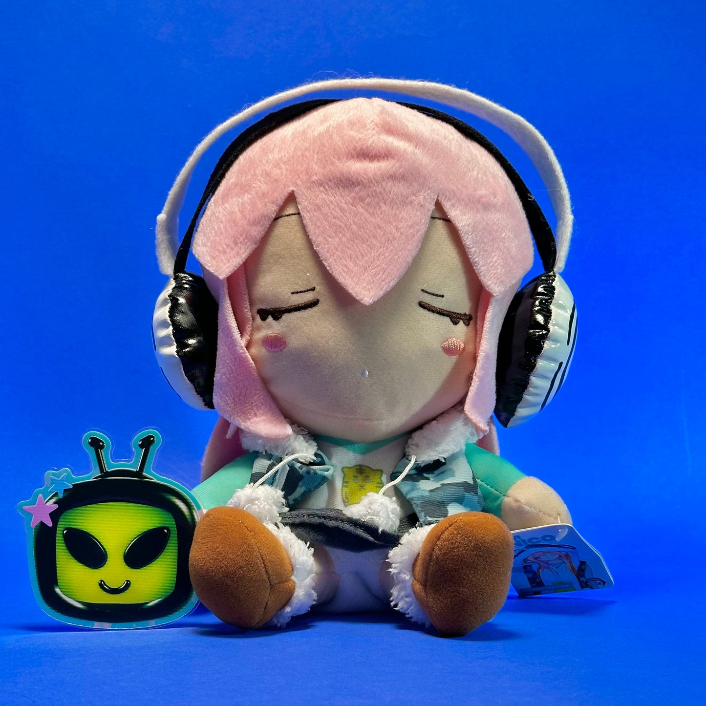 Taito - Super Sonico 2011 Camoflauge Jacket Large Plush