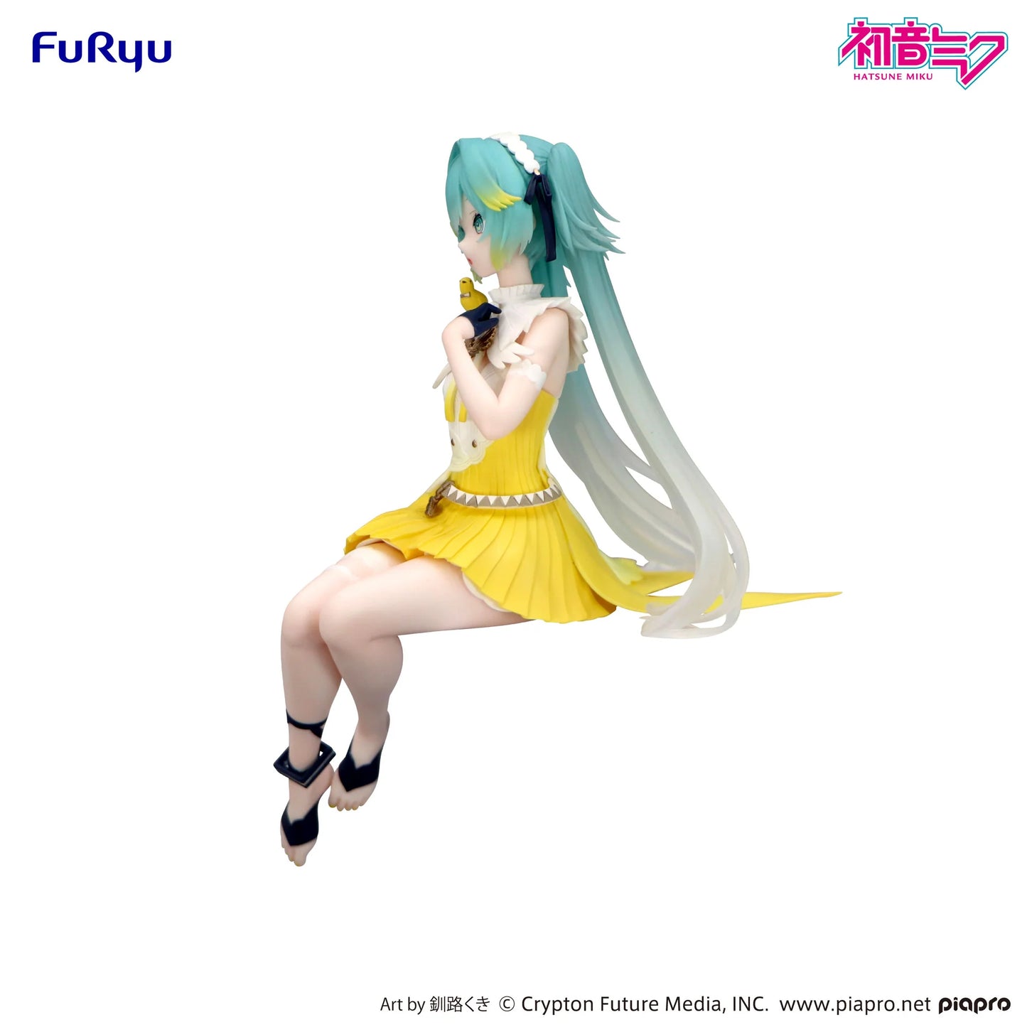 FuRyu - Hatsune Miku: Canary Bird Noodle Stopper Figure