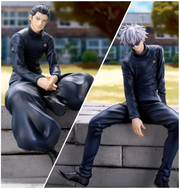 SEGA - Chokonose Jujutsu Kaisen Hidden Inventory / Premature Death Satoru Gojo & Suguru Geto Sitting Figures