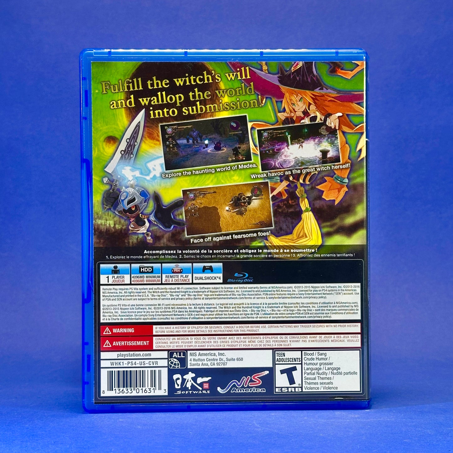 The Witch and the Hundred Knight - PlayStation 4