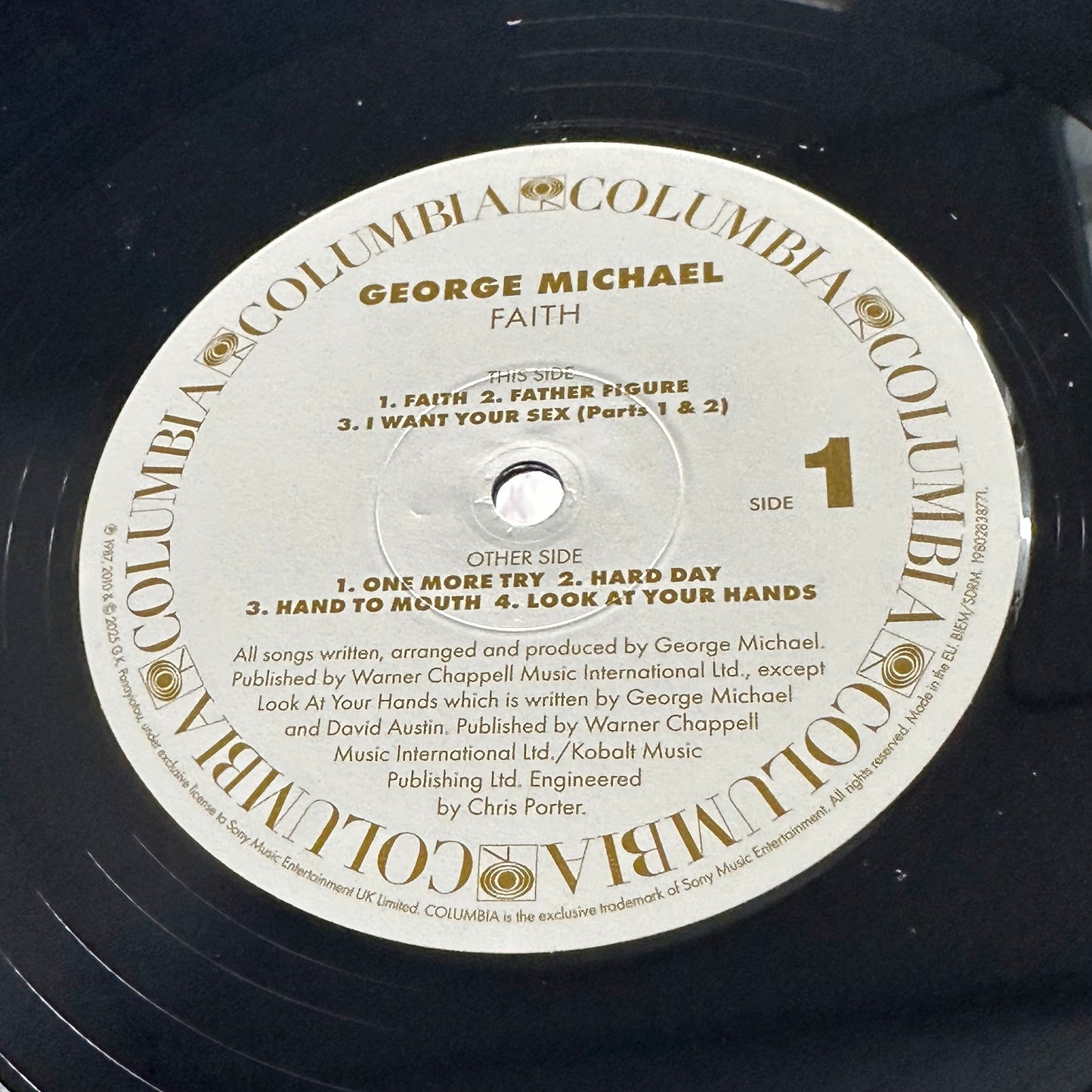 George Michael - Faith 2LP Version Vinyl Record