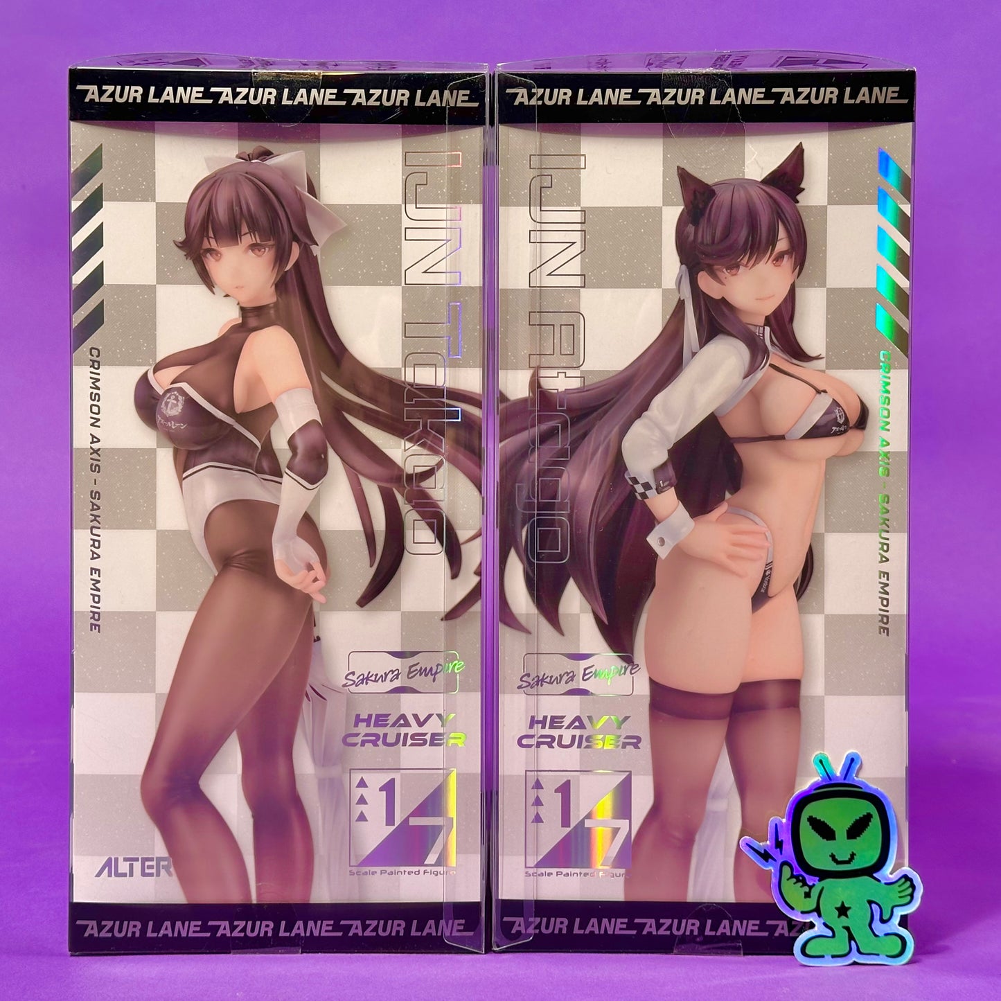 Alter - 2023 Azur Lane - Atago & Takao ~Stunning Speedster & Full Throttle Charmer Ver.~ 1/7 Figure Set