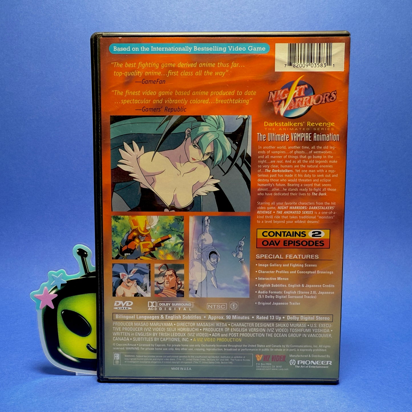 Night Warriors: Darkstalkers' Revenge DVD