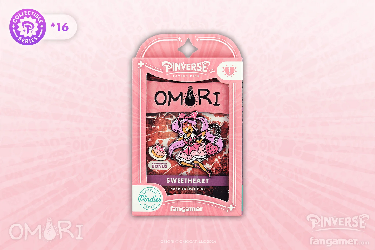 Omori - Sweetheart Enamel Pin Pack