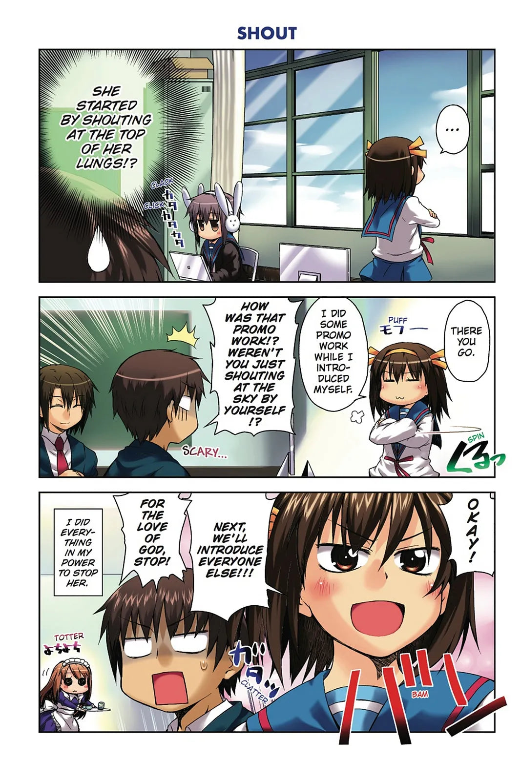 Nagaru Tanigawa - The Melancholy of Suzumiya Haruhi-chan (The Untold Stories of the SOS Brigade)