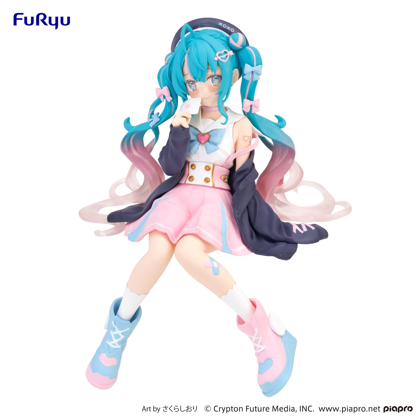 FuRyu - Vocaloid - Hatsune Miku ~Love Sailor Fuku ver.~ Noodle Stopper Figure