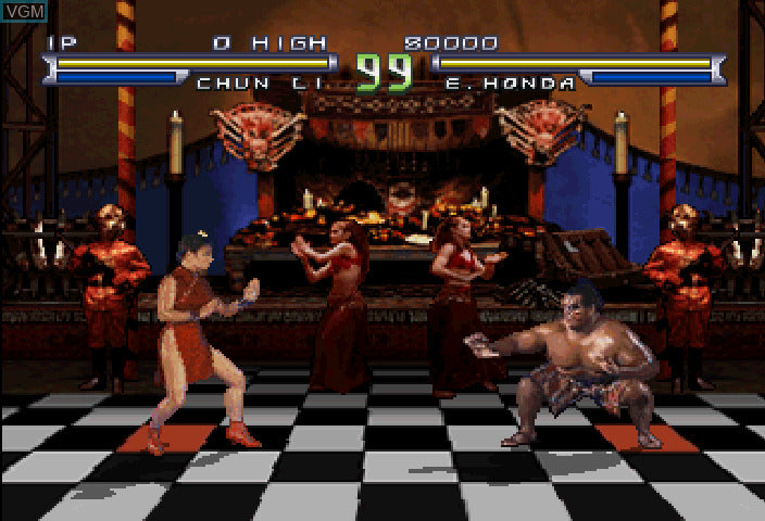 Street Fighter: The Movie - Sega Saturn