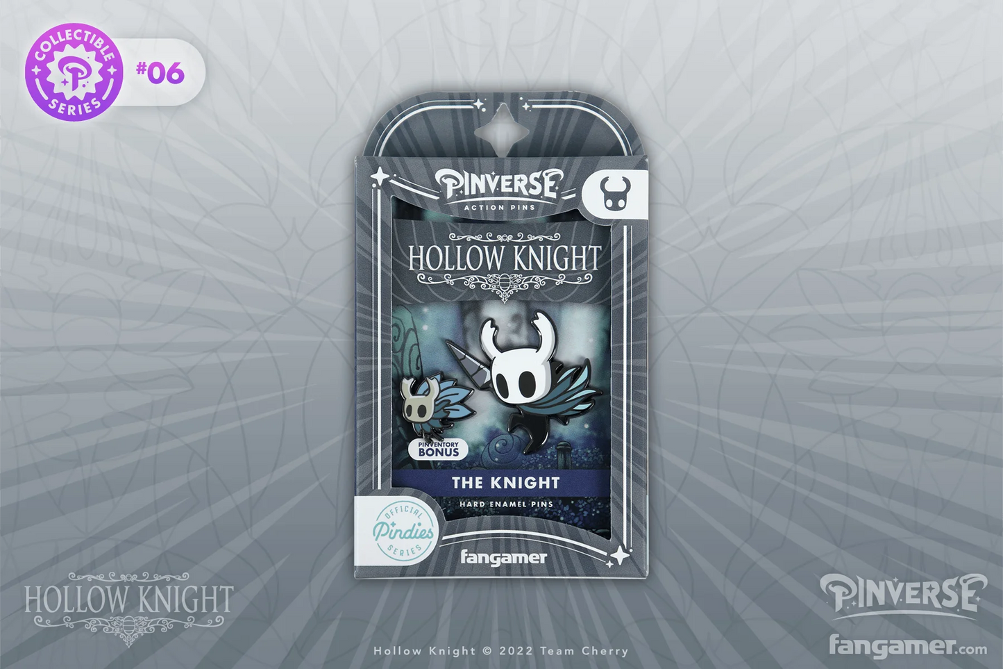 Hollow Knight - The Knight Enamel Pin Set