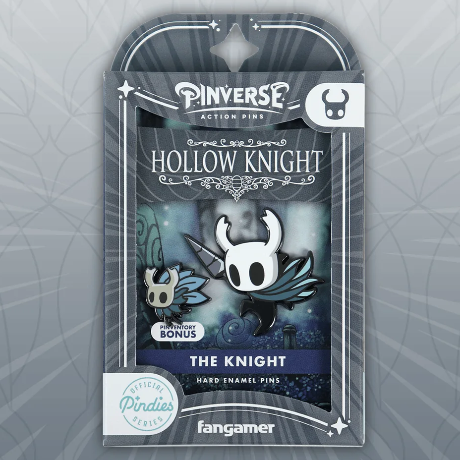Hollow Knight - The Knight Enamel Pin Set