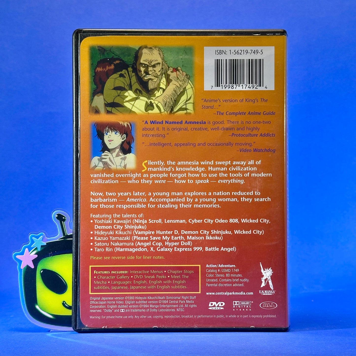 A Wind Named Amnesia DVD