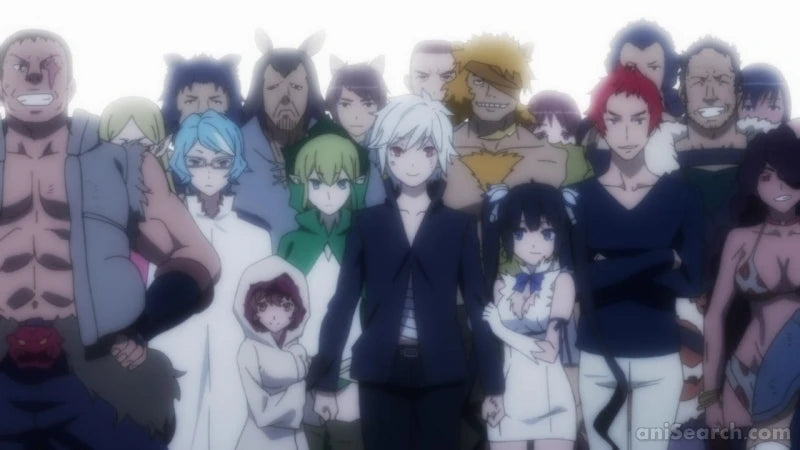 Is It Wrong to Try to Pick Up Girls in a Dungeon?: Familia Myth - Blu-ray