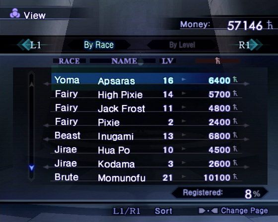 Shin Megami Tensei: Nocturne - PS2