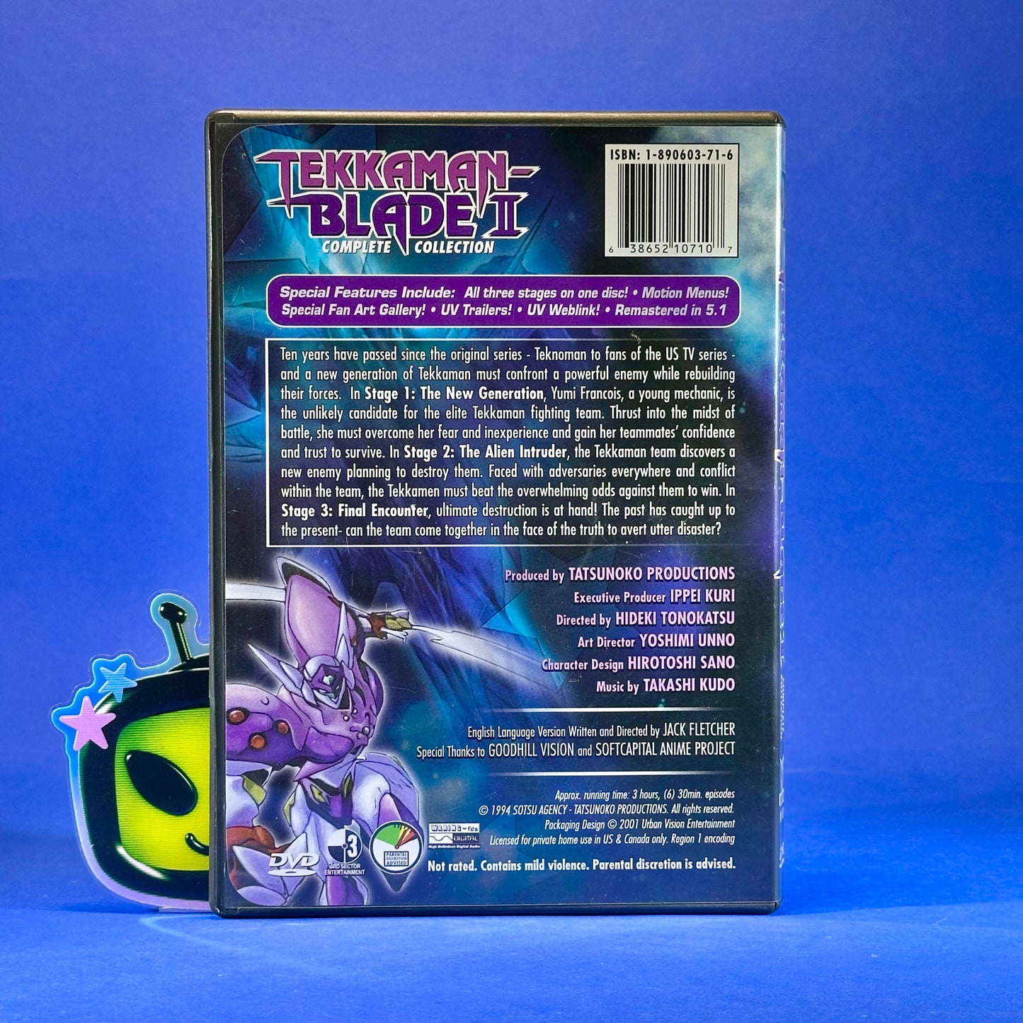 Tekkaman-Blade II DVD