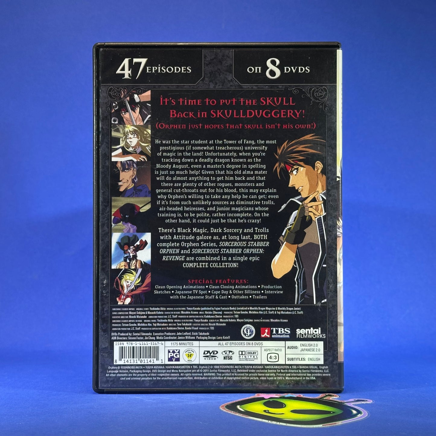 Sorcerous Stabber Orphen Complete Series DVD