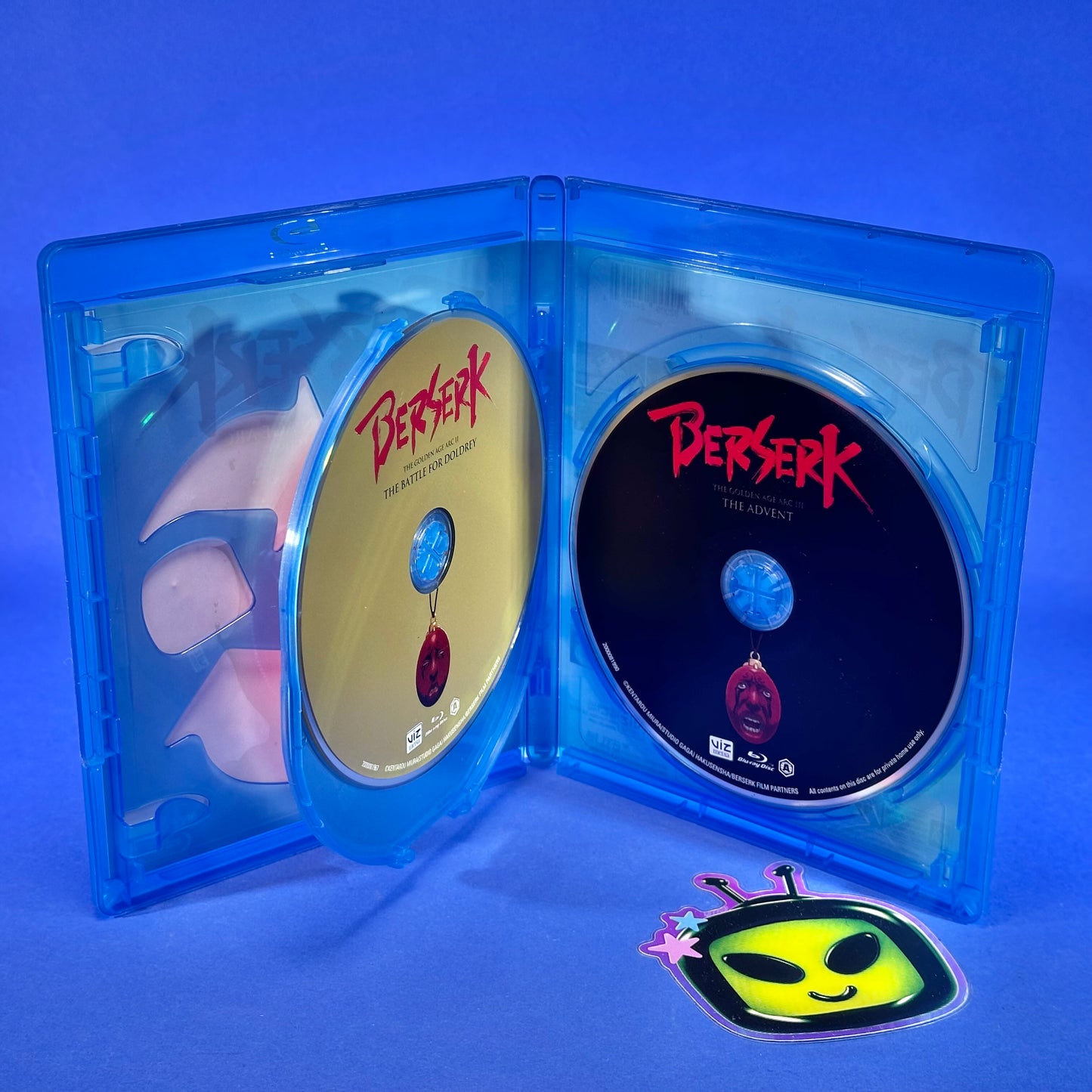 Berserk The Golden Age Arc Movies Blu-Ray/DVD