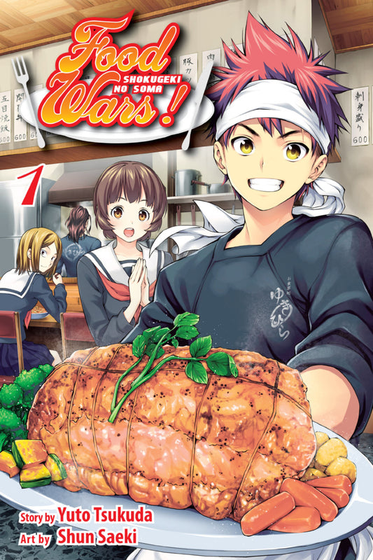 Yūto Tsukuda & Shun Saeki - Food Wars Manga