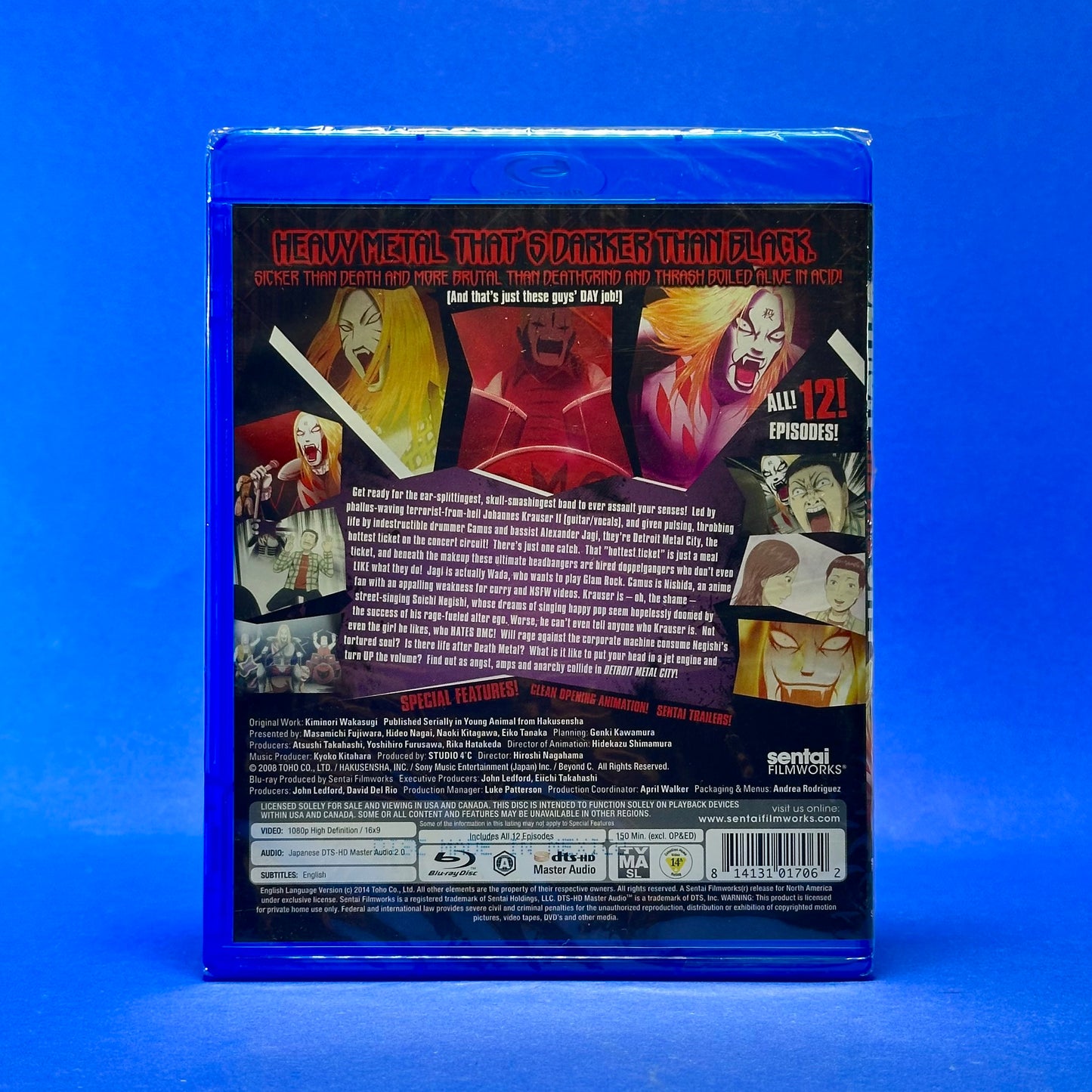 Detroit Metal City - Complete Series Blu-Ray