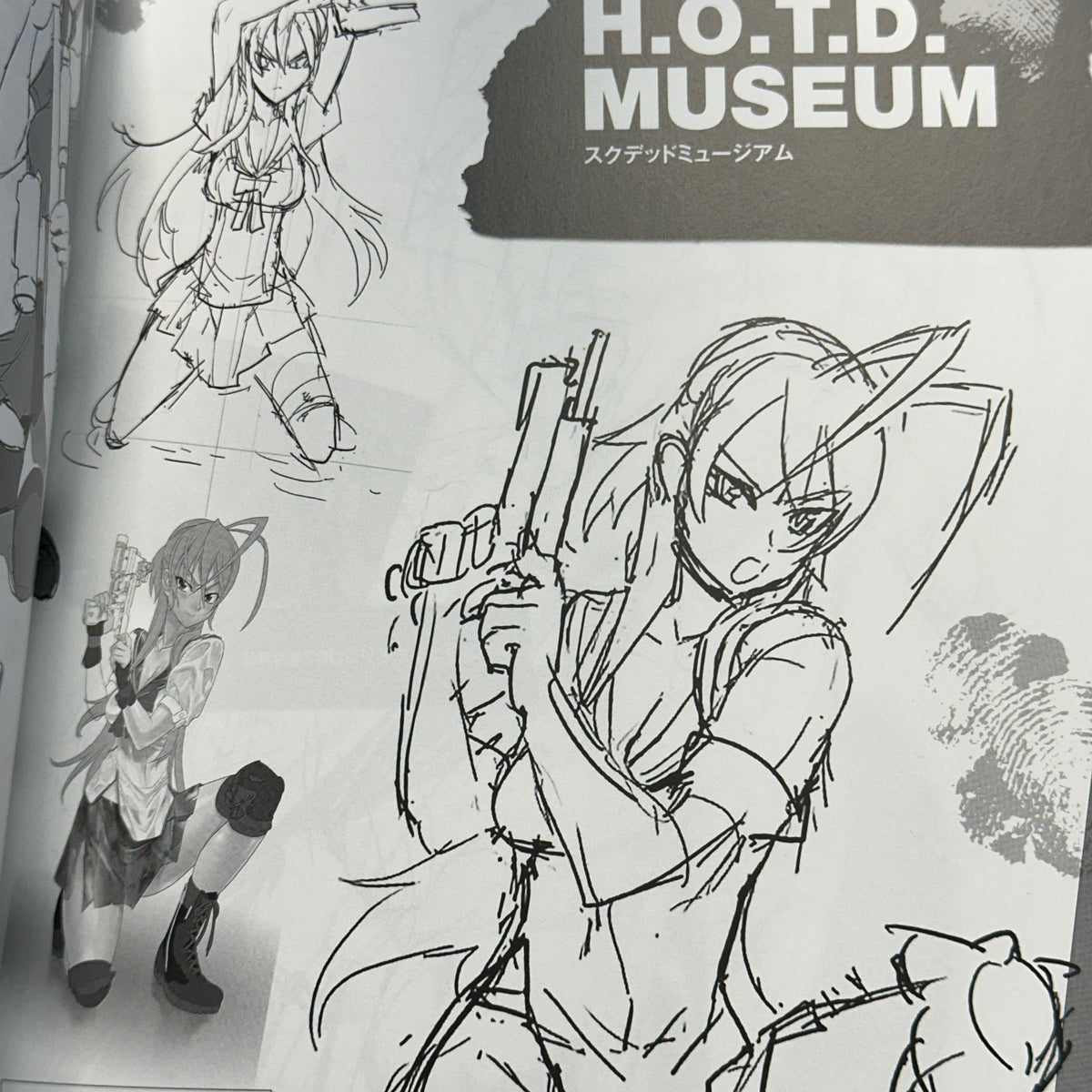 Shouji Sato Artworks - High School of the Dead: Lightning Pop β