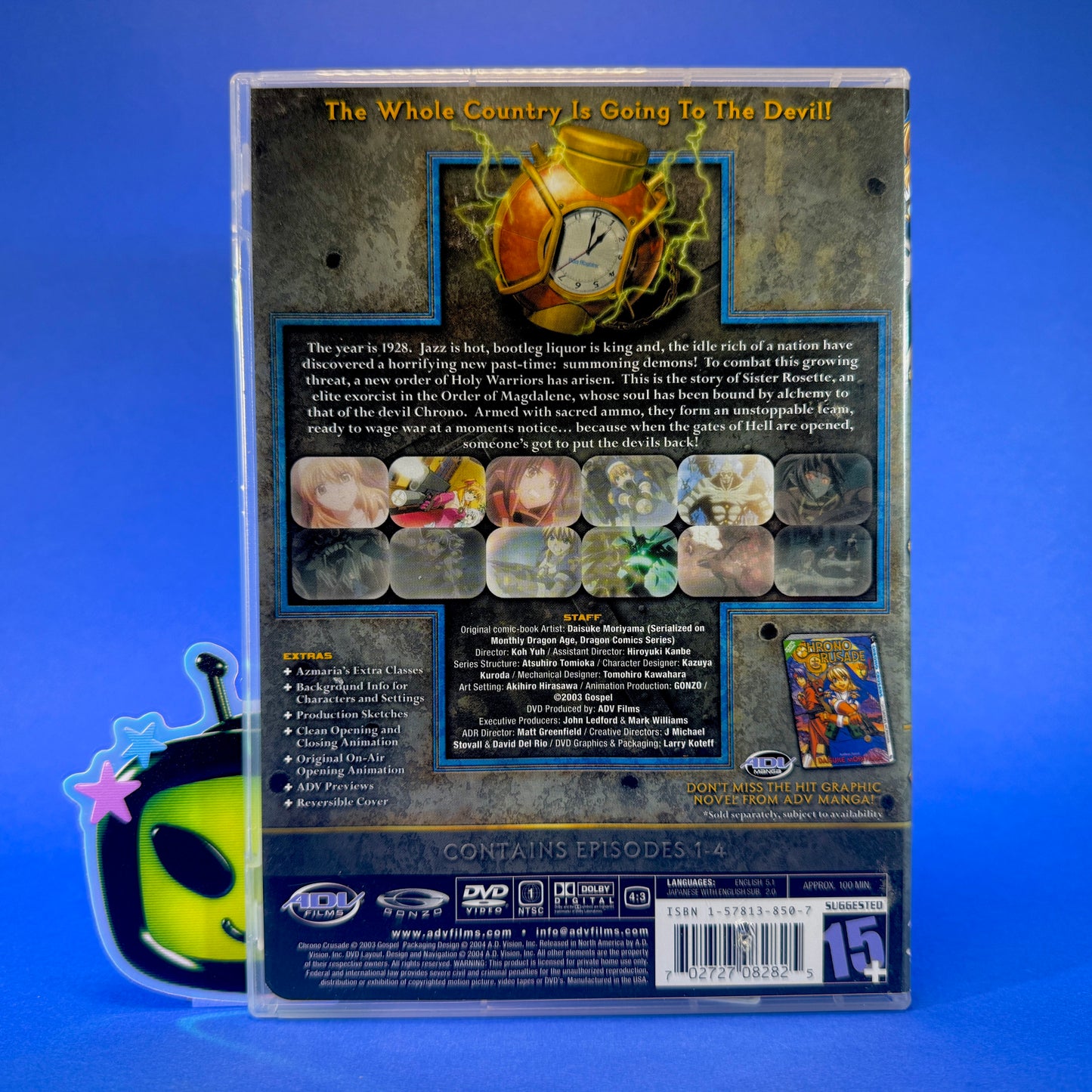 Chrono Crusade DVD