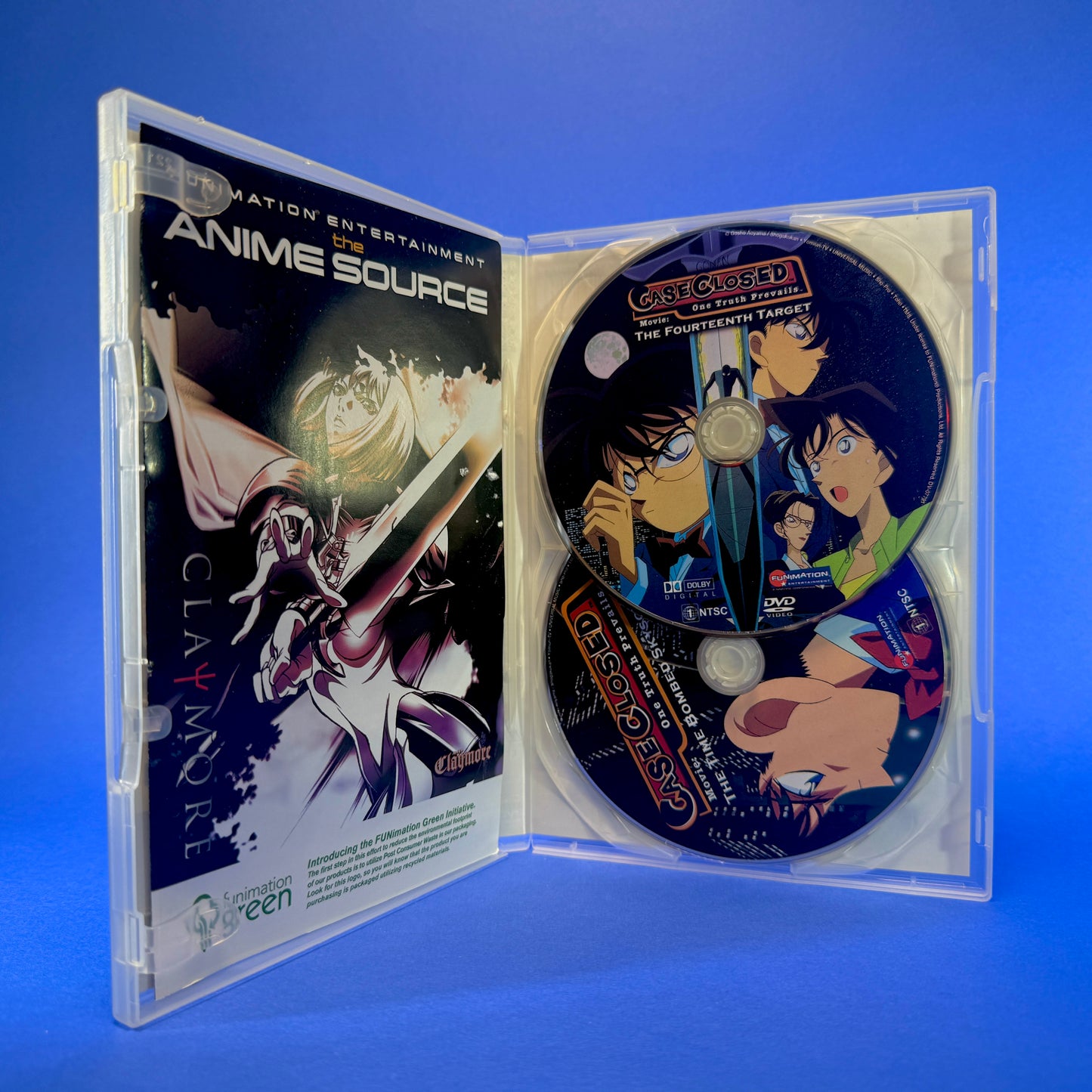 Case Closed Double Feature: The Time Bombed Skyscraper / The Fourteenth Target DVD