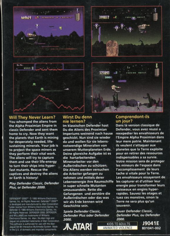 Defender 2000 - Atari Jaguar