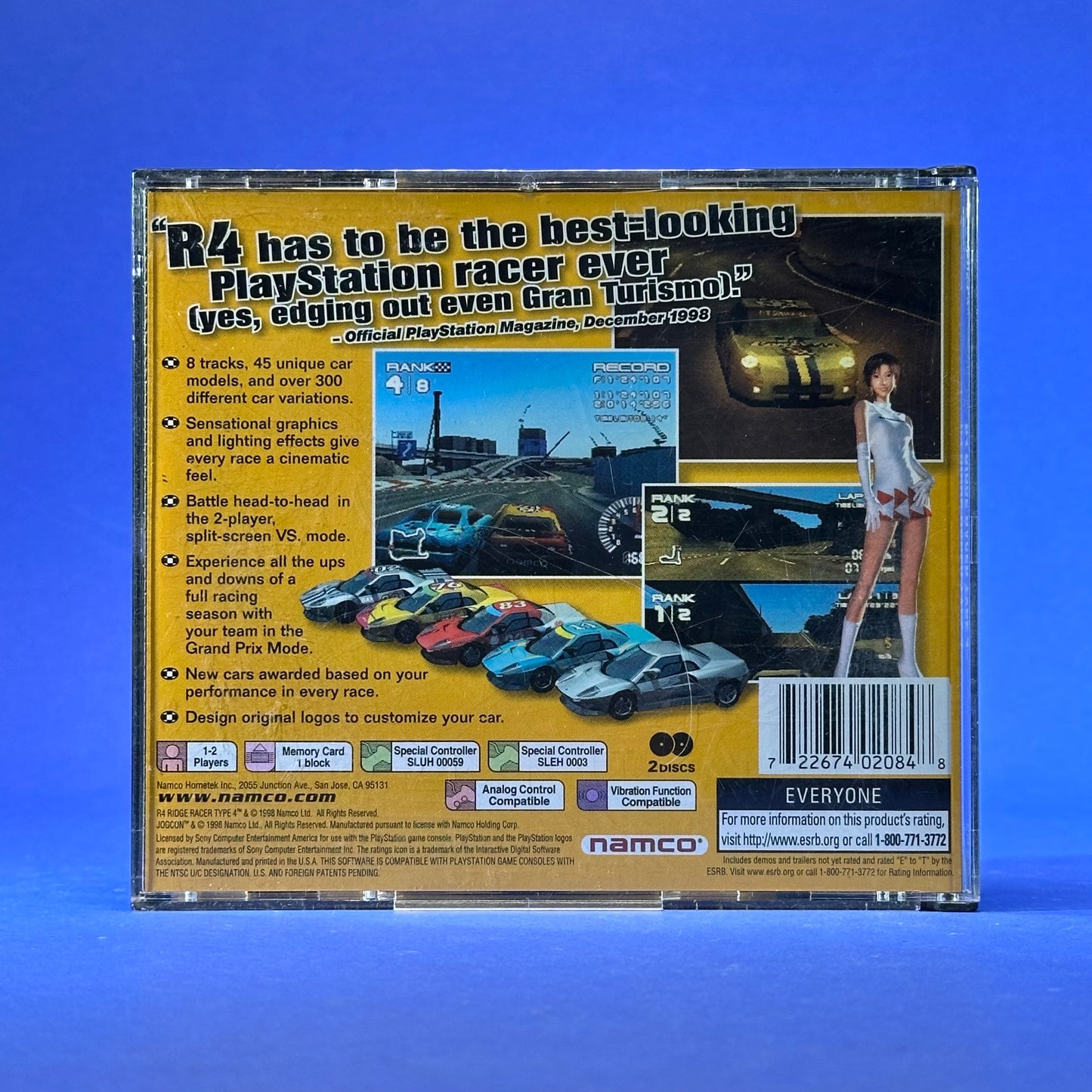 R4: Ridge Racer Type 4 - Playstation