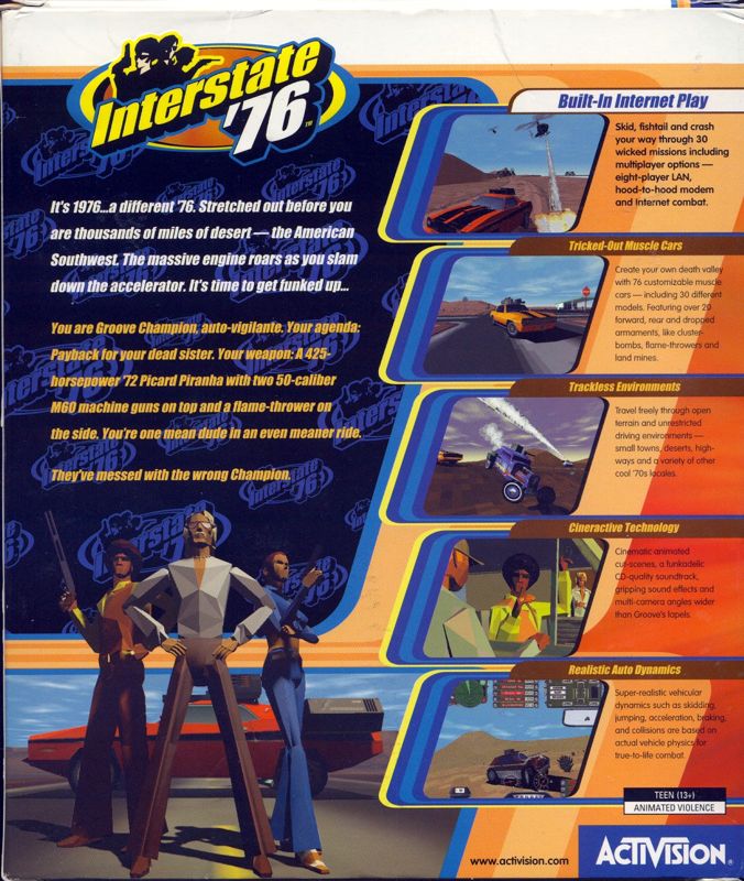 Interstate '76 - Big Box PC Game