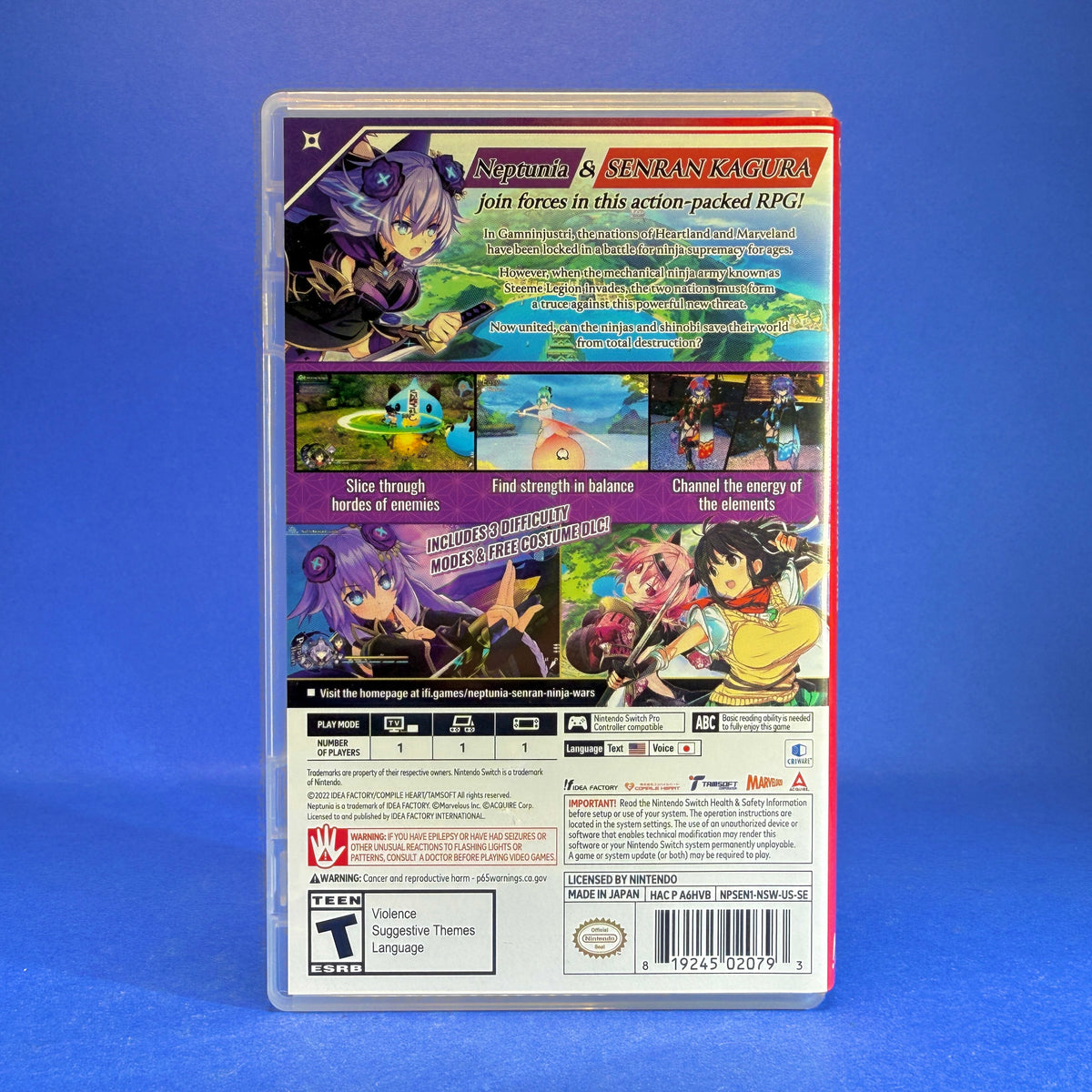 Neptunia x Senran Kagura Ninja Wars - Nintendo Switch