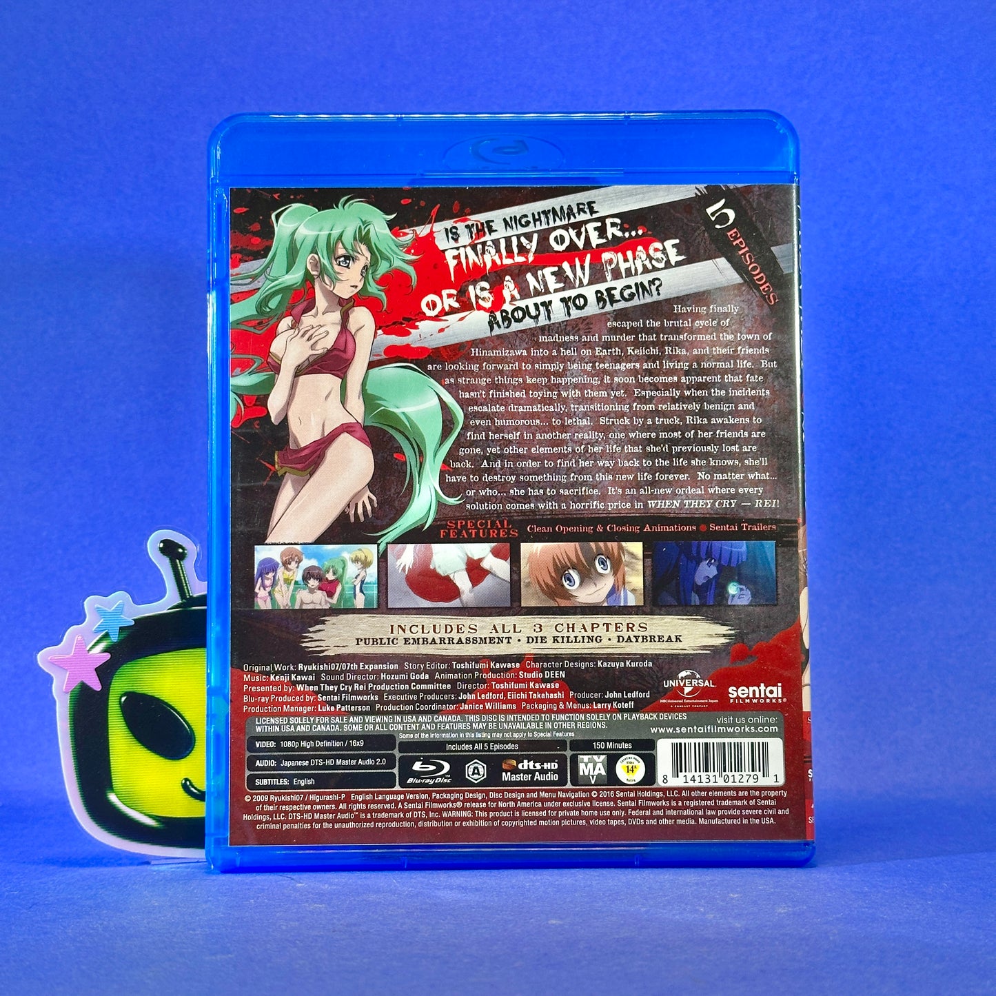 Higurashi: When They Cry — Rei ~Season 3~ Blu-ray