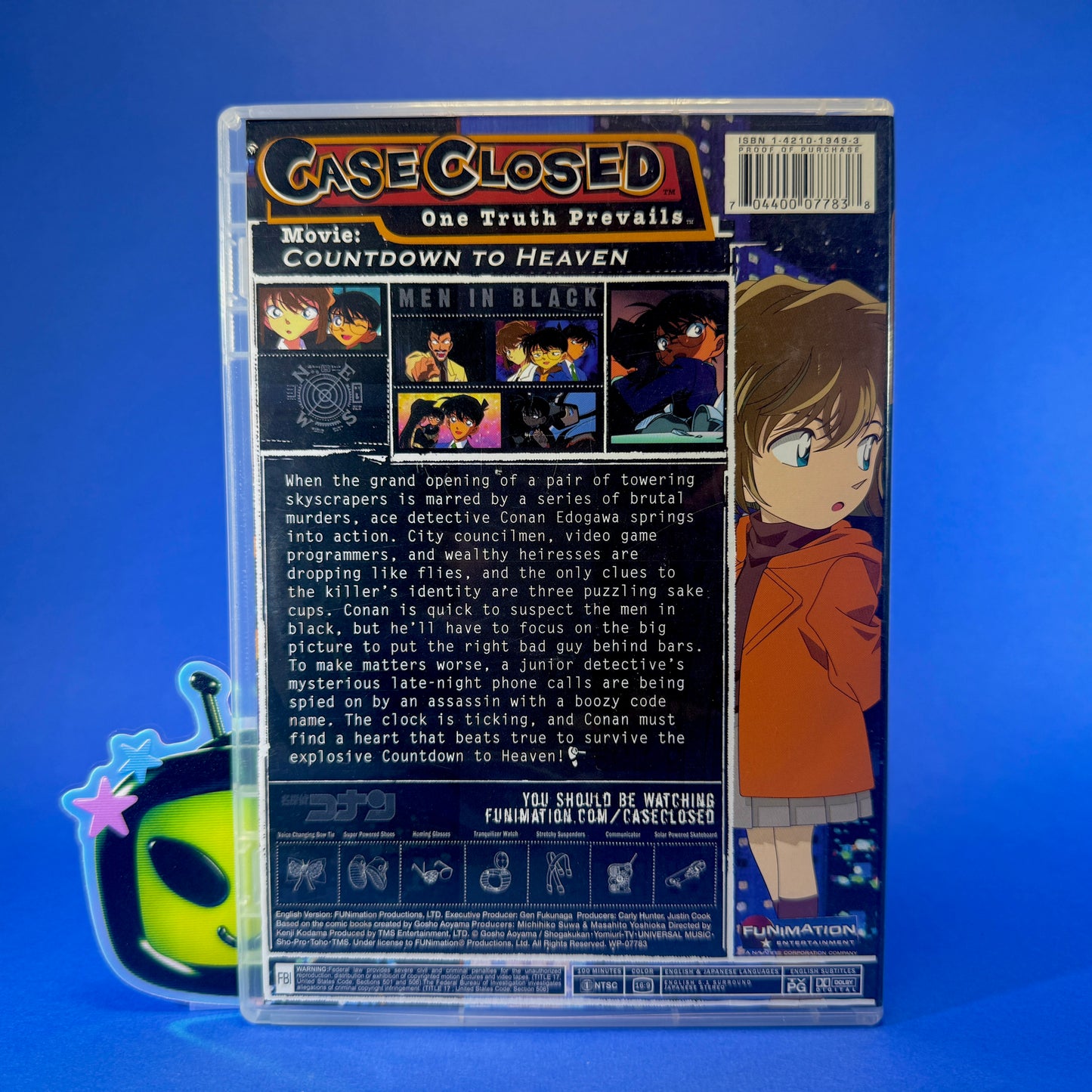 Case Closed Movie: Countdown to Heaven - DVD