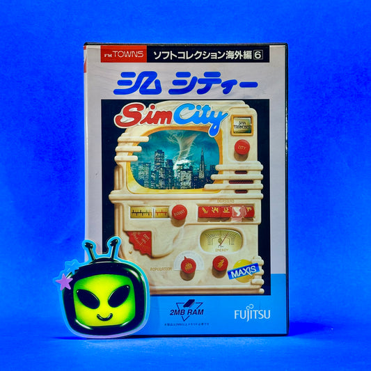 Sim City - FM Towns CD-Rom