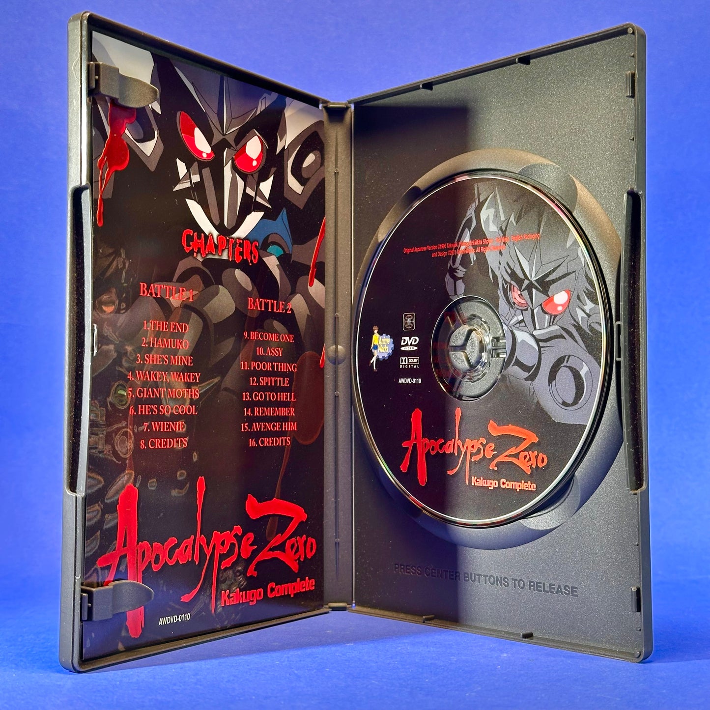 Apocalypse Zero: Kakugo Complete DVD