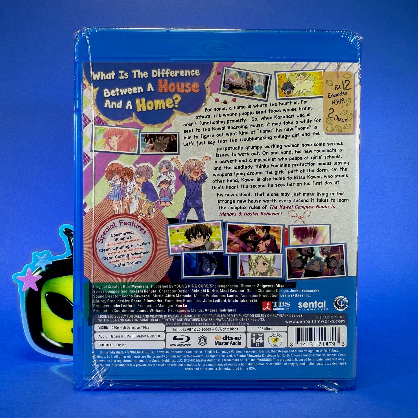 The Kawai Complex Guide to Manors & Hostel Behavior - Complete Collection Blu-Ray