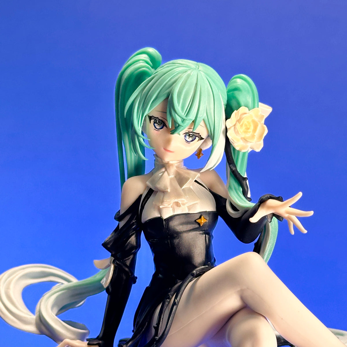 Furyu - Hatsune Miku Noodle Stopper Figure ~Flower Fairy~ White Rose Ver.