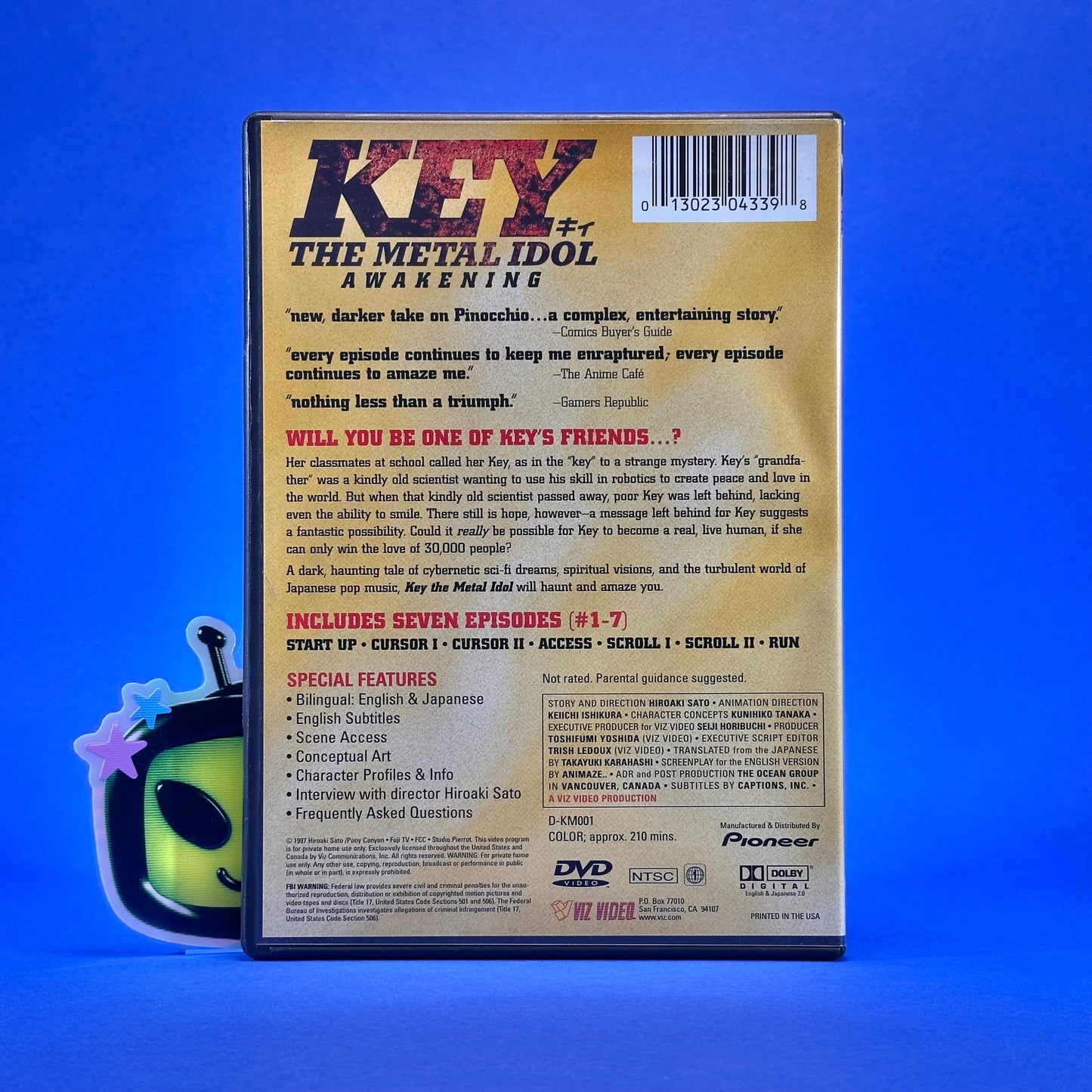 Key: The Metal Idol DVD