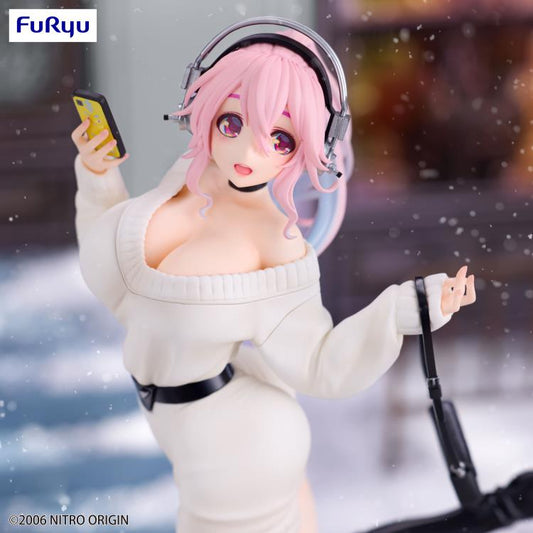 Furyu - Nitroplus Trio-Try-iT Super Sonico (Winter Memory Ver.) Figure