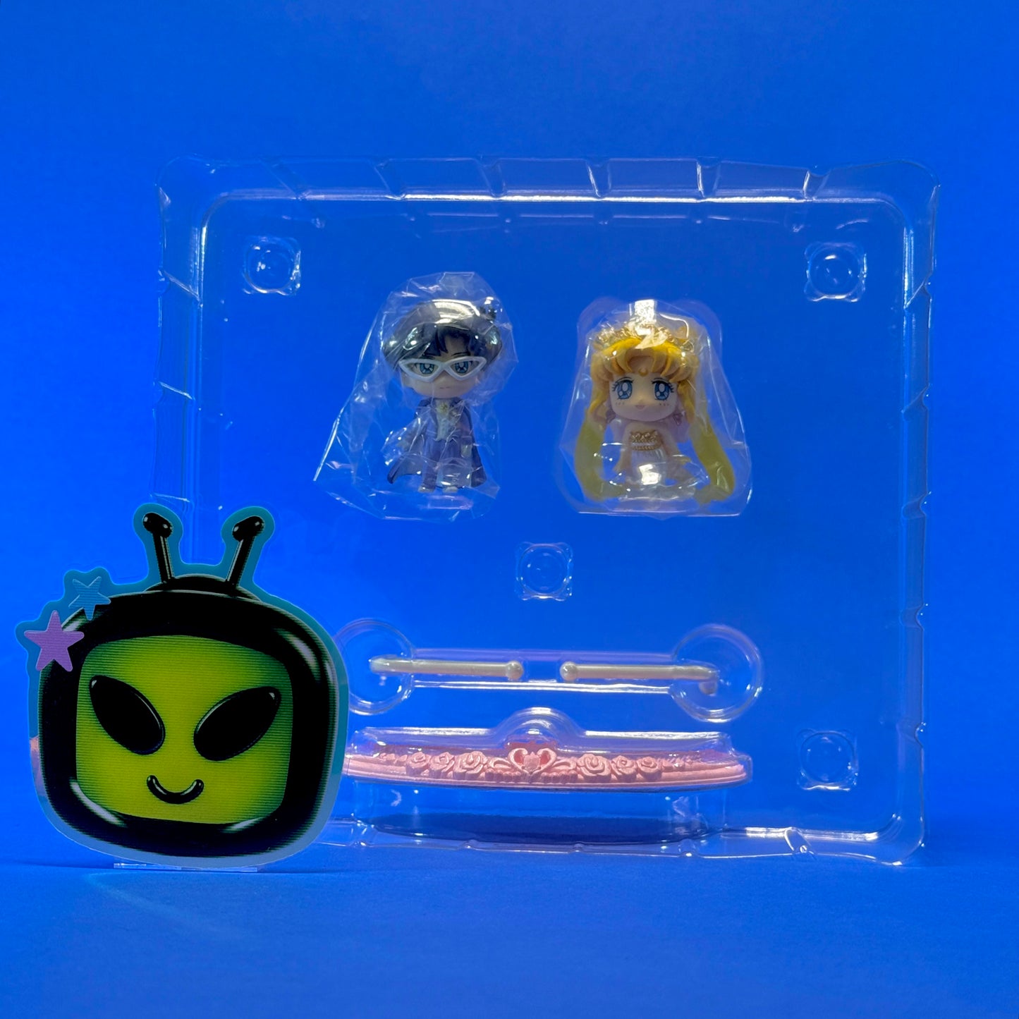 Megahouse - Petit Chara! Pretty Guardian Sailor Moon - 2018 Neo Queen Serenity & King Endimion Figure Set