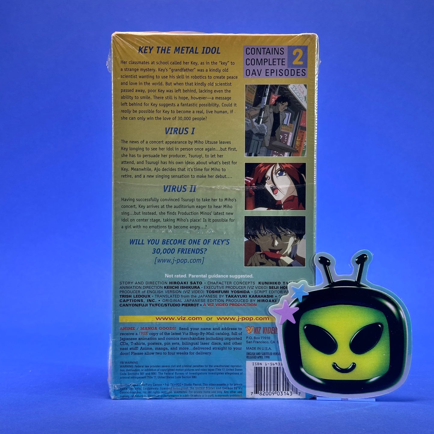 Key: The Metal Idol (Subtitled Edition) VHS