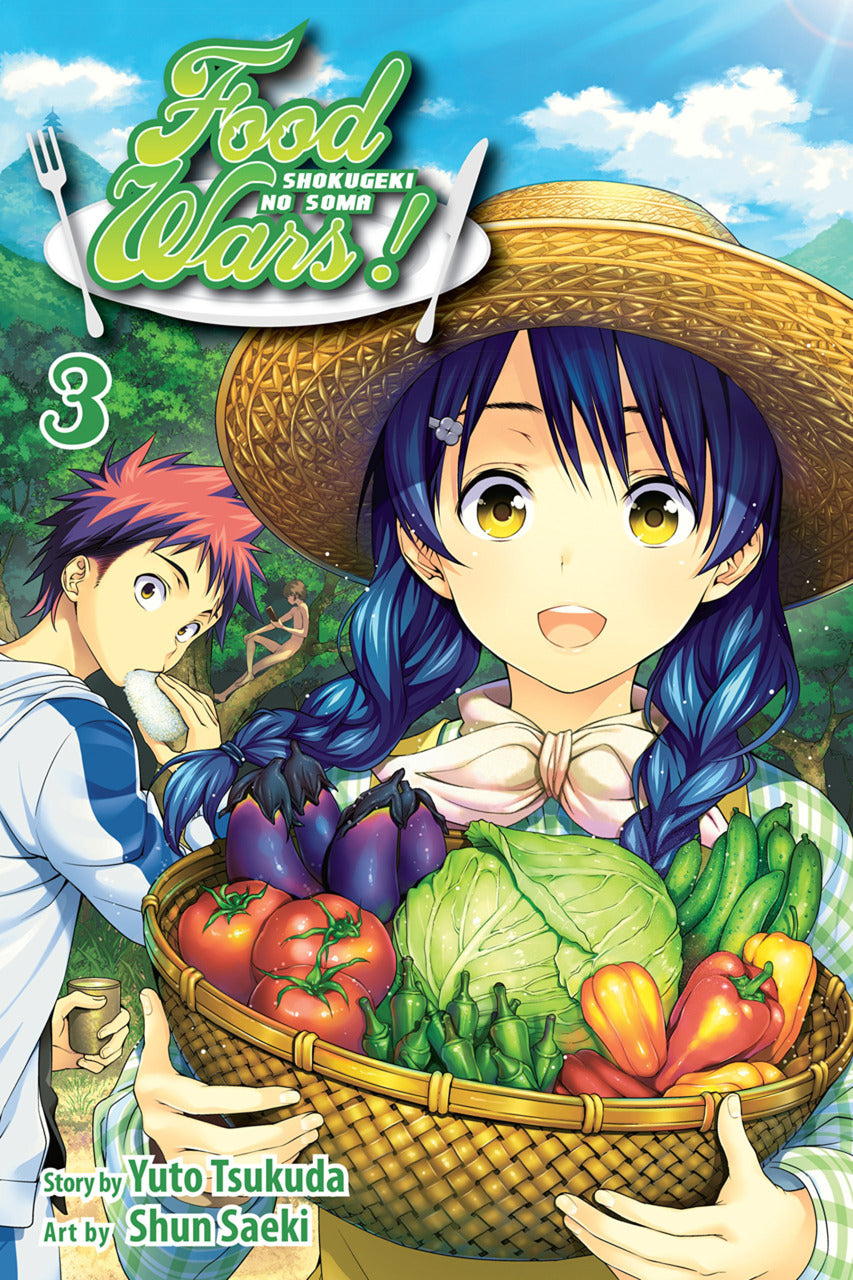 Yūto Tsukuda & Shun Saeki - Food Wars Manga