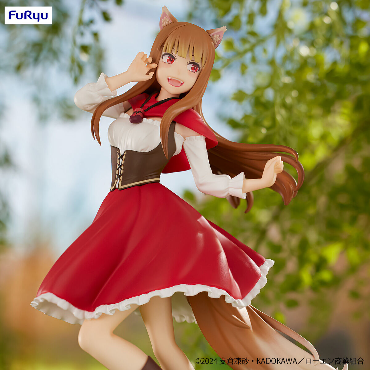FuRyu - 2025 Spice and Wolf: Merchant Meets the Wise Wolf - Holo ~Red Hood ver.~ Trio-Try-iT Figure