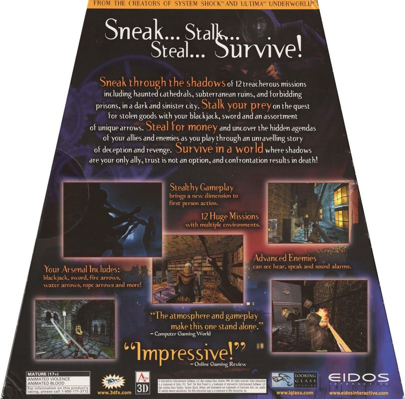 Thief: The Dark Project - Big Box PC Game