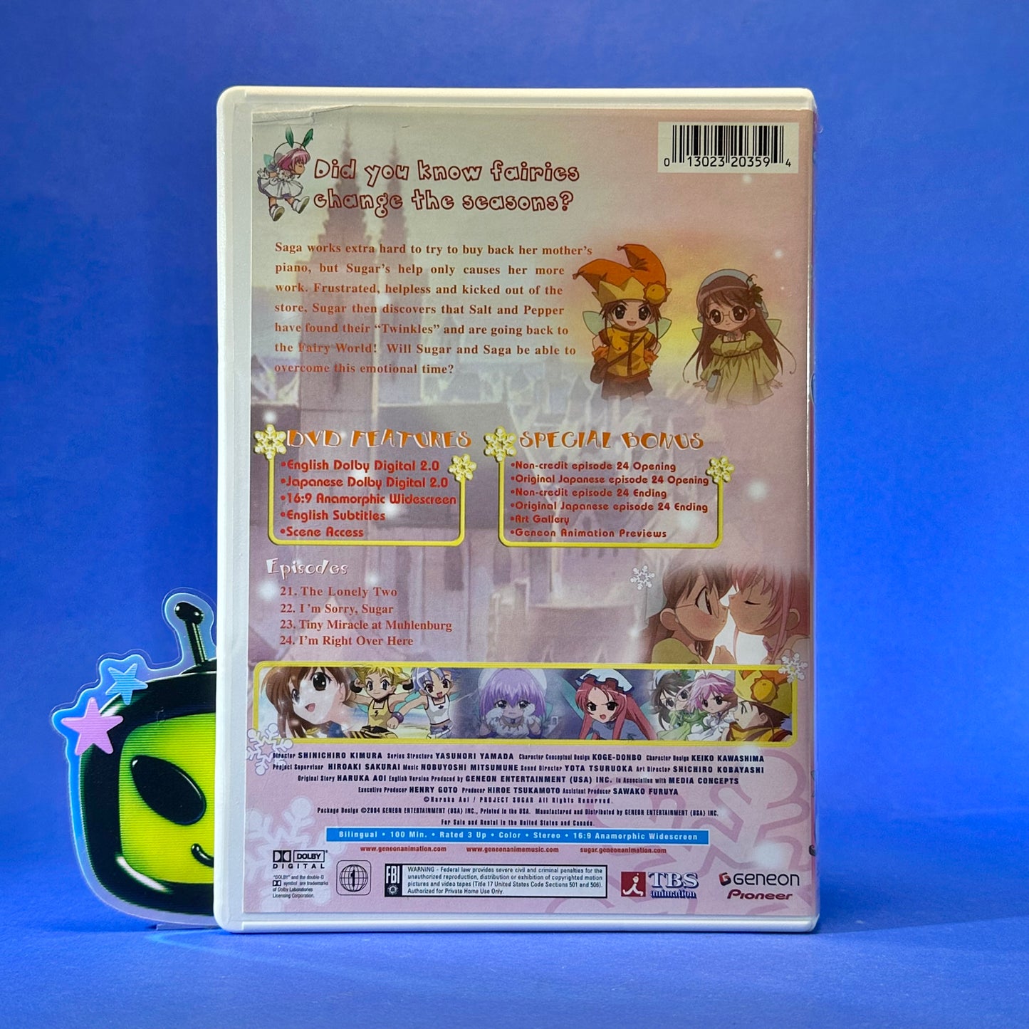 A Little Snow Fairy Sugar DVD