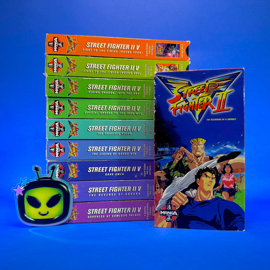 Street Fighter II V VHS