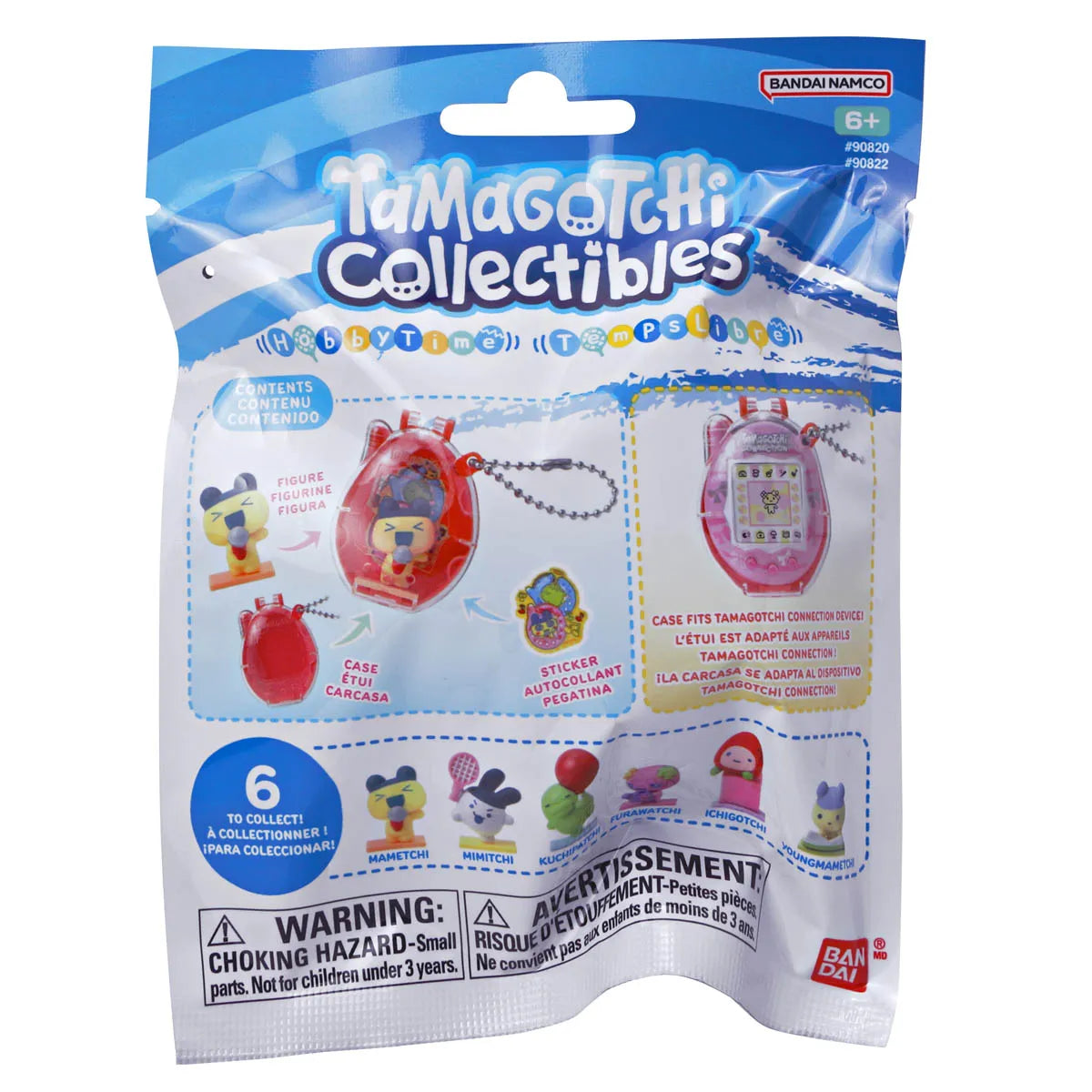 Tamagotchi Collectibles Hobby Time -Mini Figure & Case Blind Box