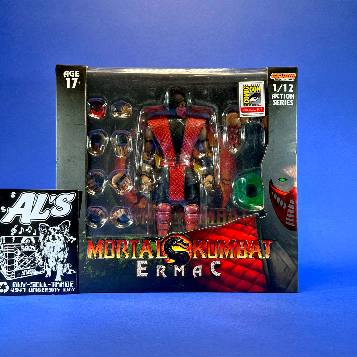 Storm Collectibles - 2018 Mortal Kombat - Ermac ~SDCC 2018 Exclusive~ 1/12 Scale Action Figure