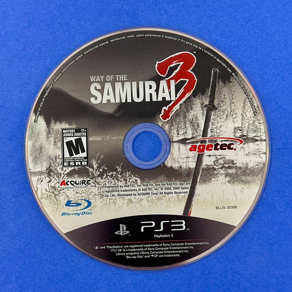 Way of the Samurai 3 - Playstation 3