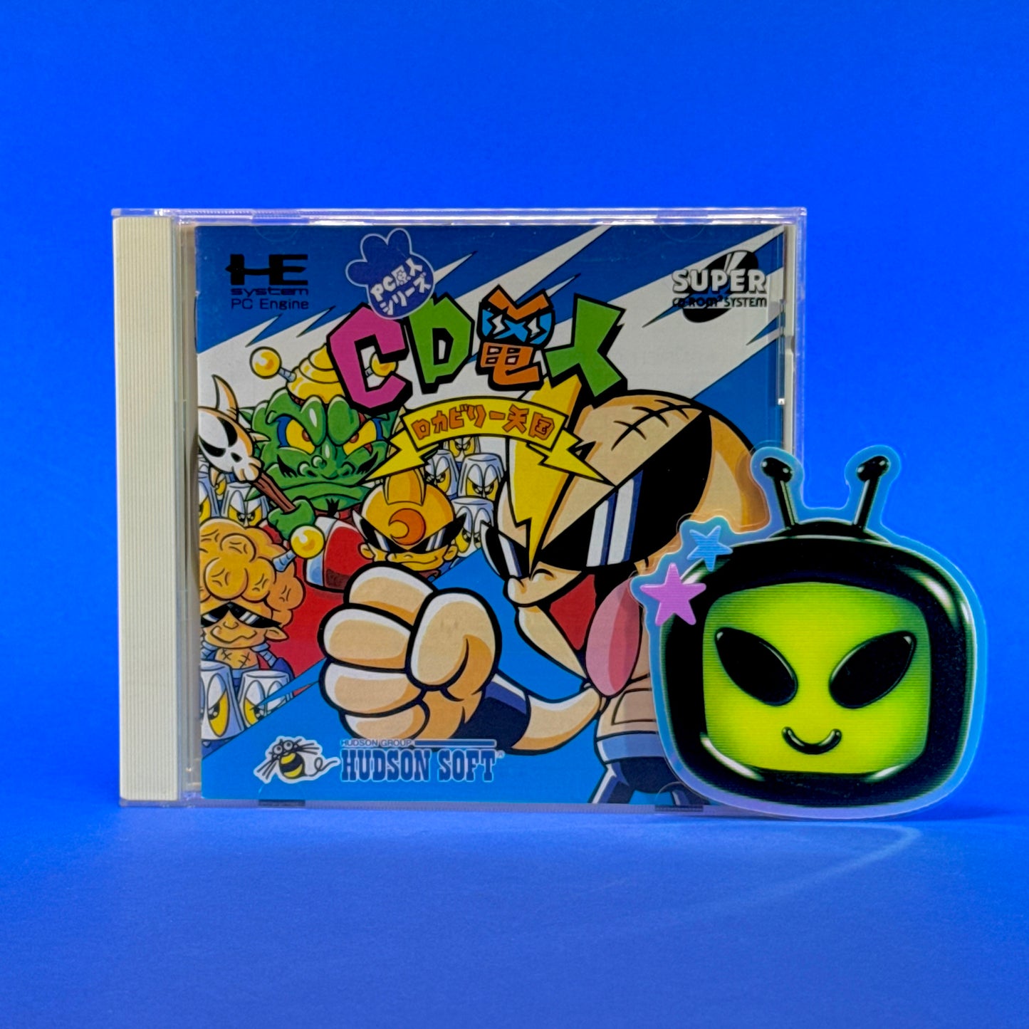 CD Denjin: Rockabilly Tengoku - PC Engine Super CD-Rom