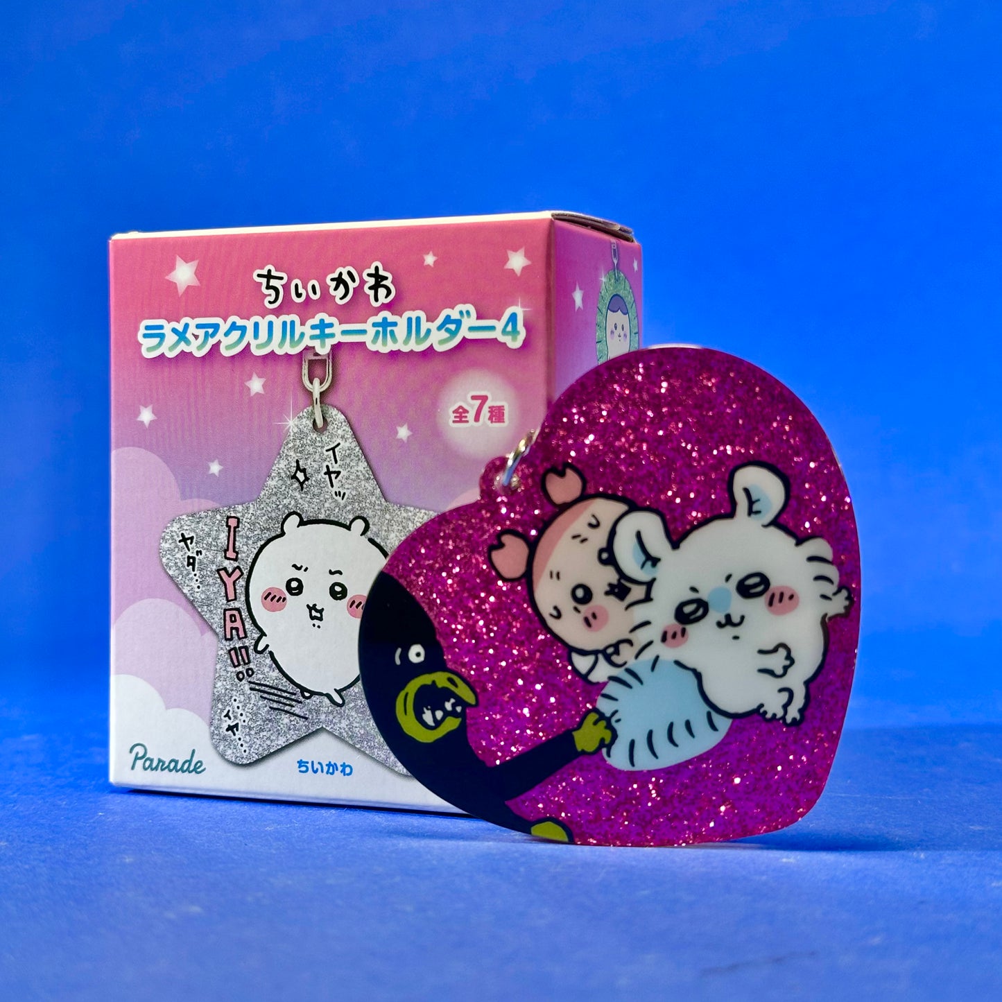 Parade - Chiikawa Glitter Acrylic Keyholder Vol. 4 Blind Box