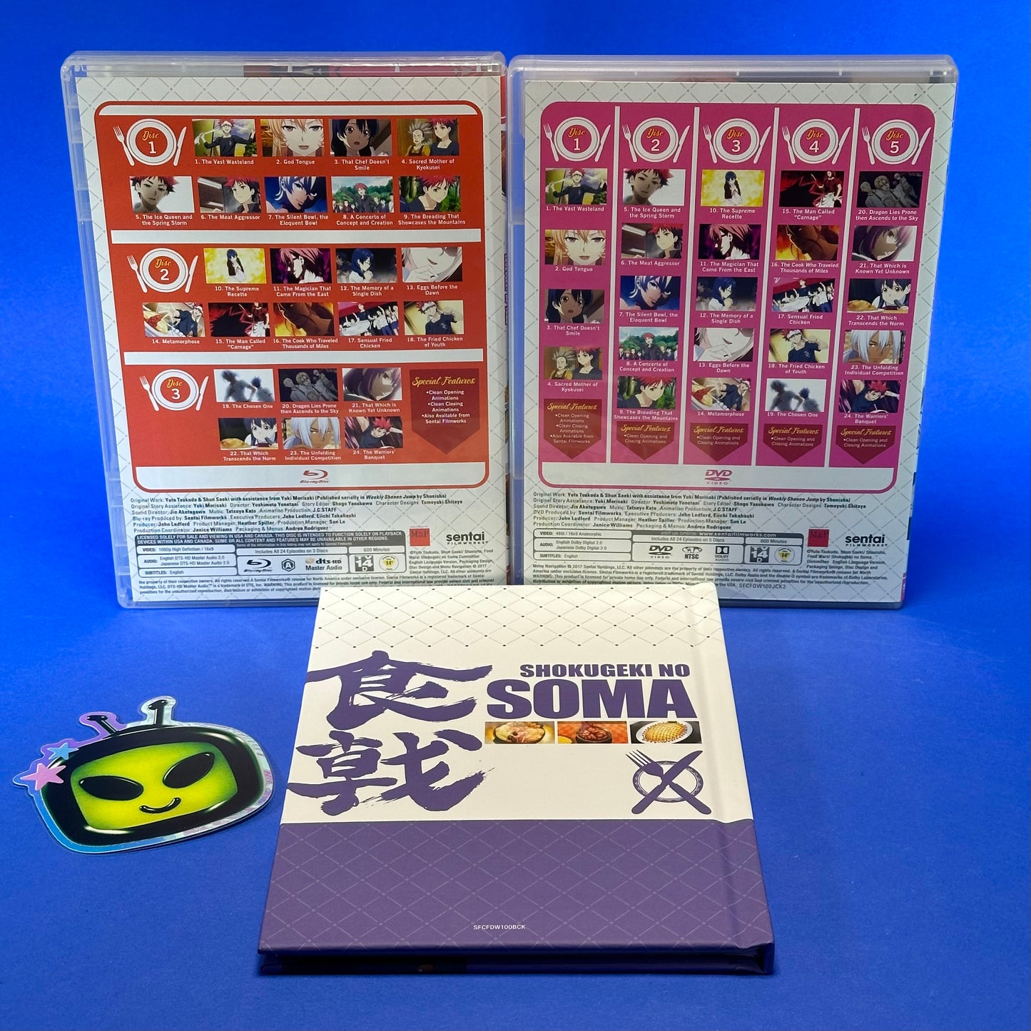 Food Wars! Season 1 - Limited Edition Box Set Blu-Ray